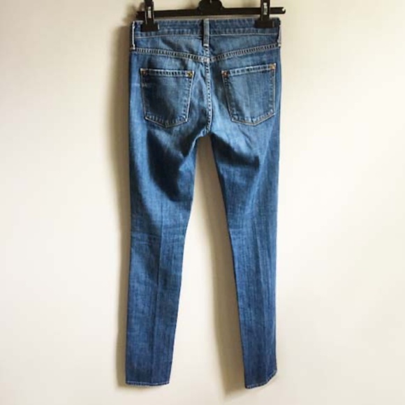 VINCE Medium Denim Wash Straight Leg Jeans - Picture 5 of 10
